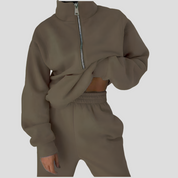 Odette Vasseur | Luxe Zip Lounge Set For Women