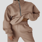 Odette Vasseur | Luxe Zip Lounge Set For Women