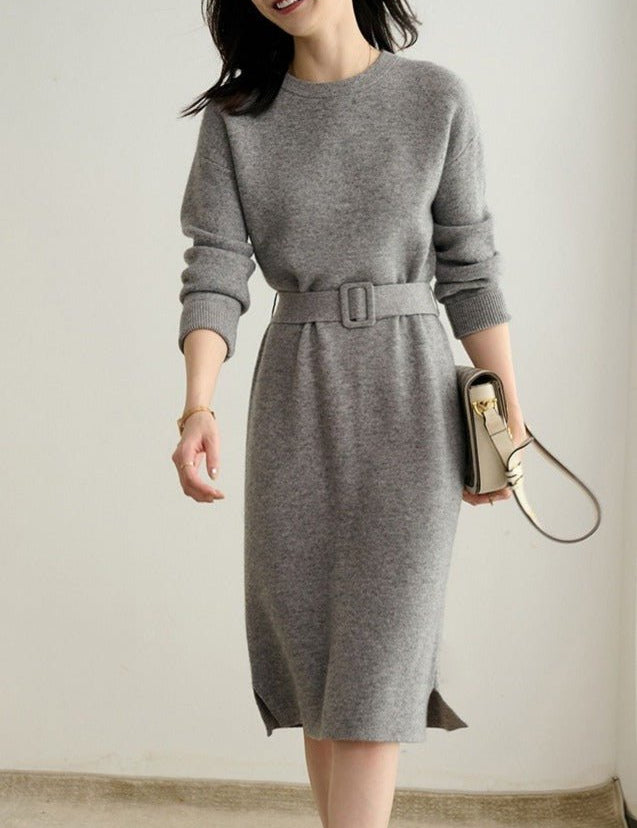 Womens-Winter-Dress-Midi-Long-Sleeve-Belted-Side-Split.jpg