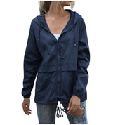 Vivienne Stormfield | Lightweight Hooded Rain Jacket For Women