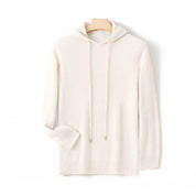 Otis Rookwell | Drawstring Hooded Knit Sweater For Men