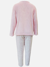 Simone Beaulieu | Plush Fleece Two-Piece Lounge Set For Women