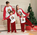Merry Hearth | Red Raglan Santa Print Christmas Pyjamas Unisex & Family