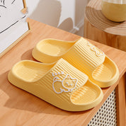 Margot Delacroix | Cozy Cat Platform Slide Slippers For Women