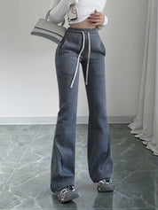 Mireille Auclair | High-Waist Flared Lounge Pants For Women