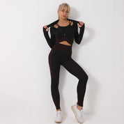 Gabriella Winslow | 3-Piece Seamless Activewear Set For Women