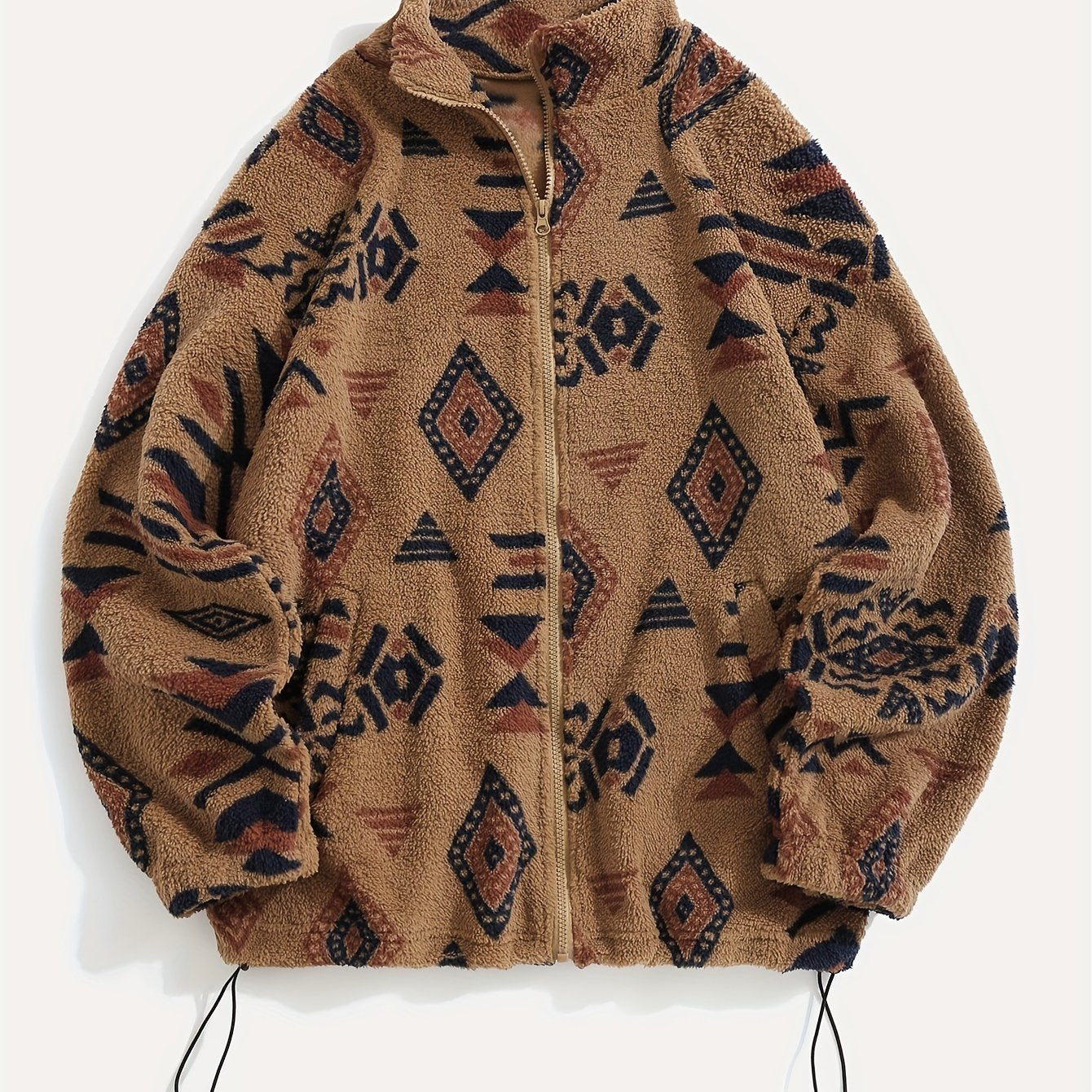 Mathieu Laroche | Patterned Fleece Mens Jacket