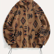 Mathieu Laroche | Patterned Fleece Mens Jacket