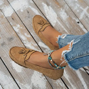 Brenna Caldwell | Tassel Loafer Flat For Women