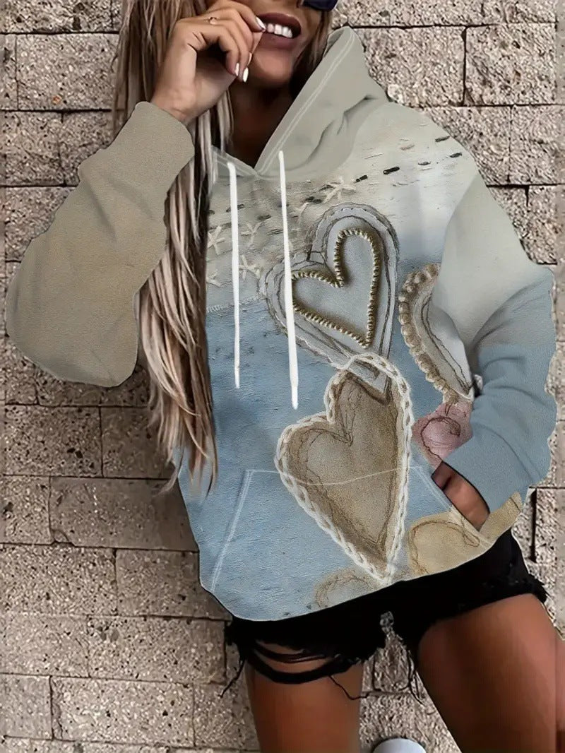 Amerie Sinclair | Blessed Star-Print Hoodie For Women