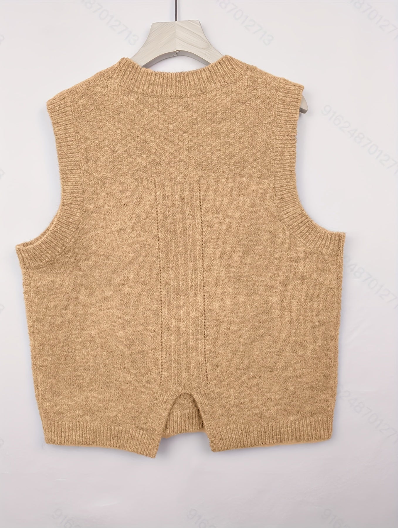 Marguerite Fontclair | Cable-Knit Sweater Vest For Women