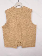 Marguerite Fontclair | Cable-Knit Sweater Vest For Women