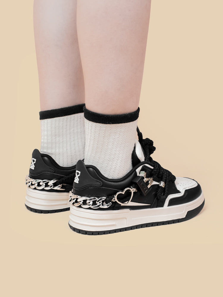 Charlotte Bellamy | Platform Lace-Up Sneakers For Women