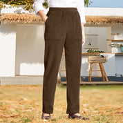 Vivienne Ashford | Corduroy Straight Leg Pants For Women