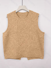 Marguerite Fontclair | Cable-Knit Sweater Vest For Women
