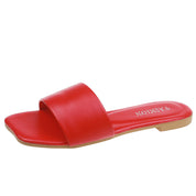 Adriana Bellucci | Daisy Flower Flat Slide Sandals For Women