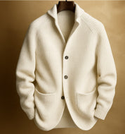 Hank Selfield | Knit Cardigan Blazer For Men
