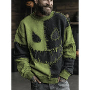 Julien Beaumont | Halloween Pumpkin Print Unisex Sweater