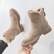 Vivienne Castellane | Faux Fur-Lined Ankle Boots For Women