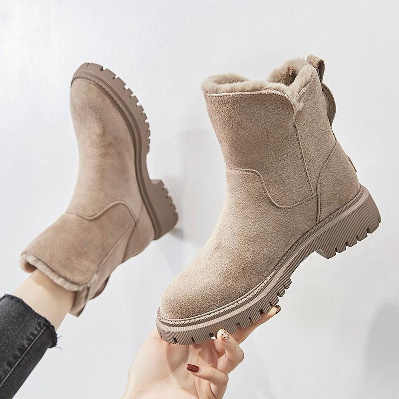 Vivienne Castellane | Faux Fur-Lined Ankle Boots For Women