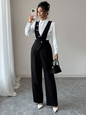 Liliane Vasquez | Tailored Wide-Leg Jumpsuit For Women