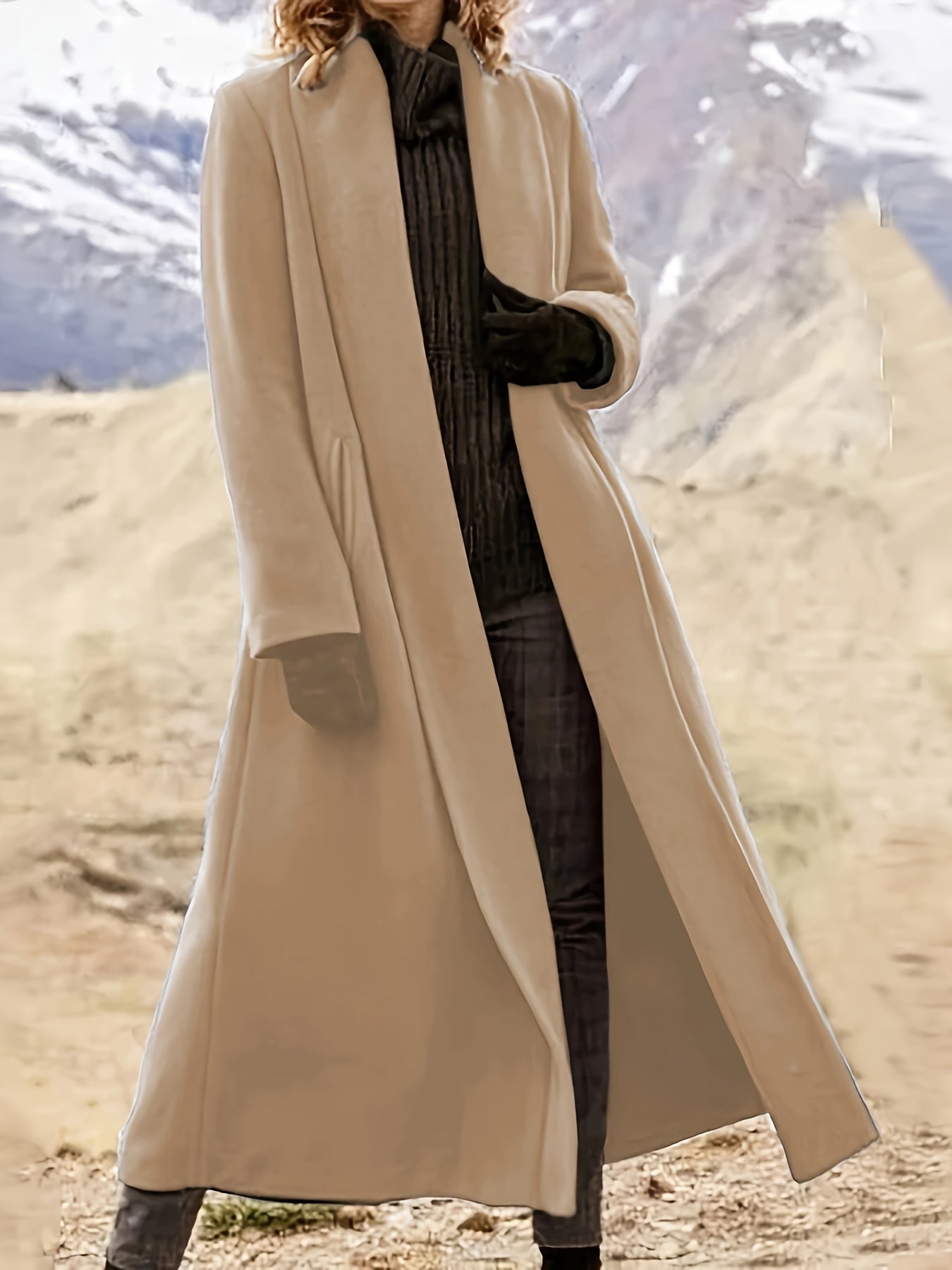 Cordelia Ashworth | Elegant Longline Overcoat For Women