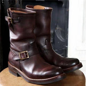 Knox Kingscombe | Buckle Engineer Boots For Men