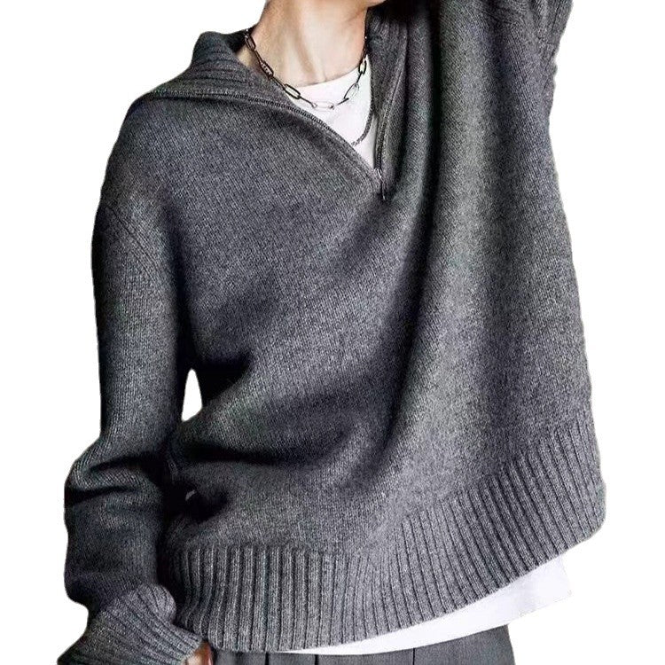 Maxime Loriot | Oversized Half-Zip Pullover For Unisex