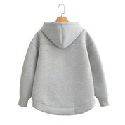 Antoine Vallier | Oversized Zip Hoodie For Men