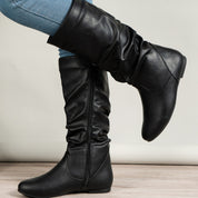Sabrina Delcourt | Slouchy Knee-High Boots For Women