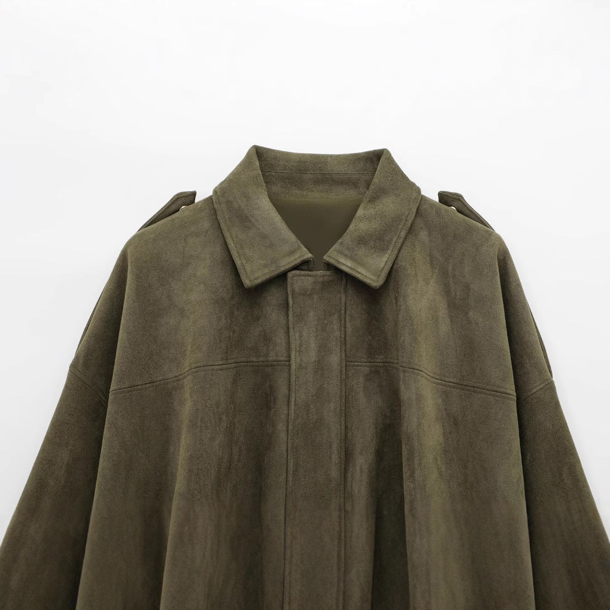 Renata Ashbourne | Faux Suede Pilot Jacket For Women