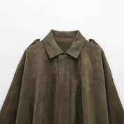 Renata Ashbourne | Faux Suede Pilot Jacket For Women