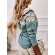 Adeline Farrow | Fair Isle Sweater For Women