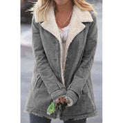 Anaïs Lefebvre | Sherpa-Lined Canvas Jacket For Women