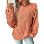 Marisela Thorne | Oversized Round Neck Knit Sweater For Women