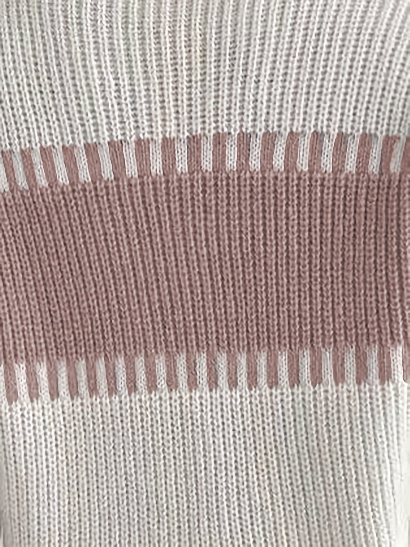 Margaux Thibault | Colour-Block Striped Sweater For Women