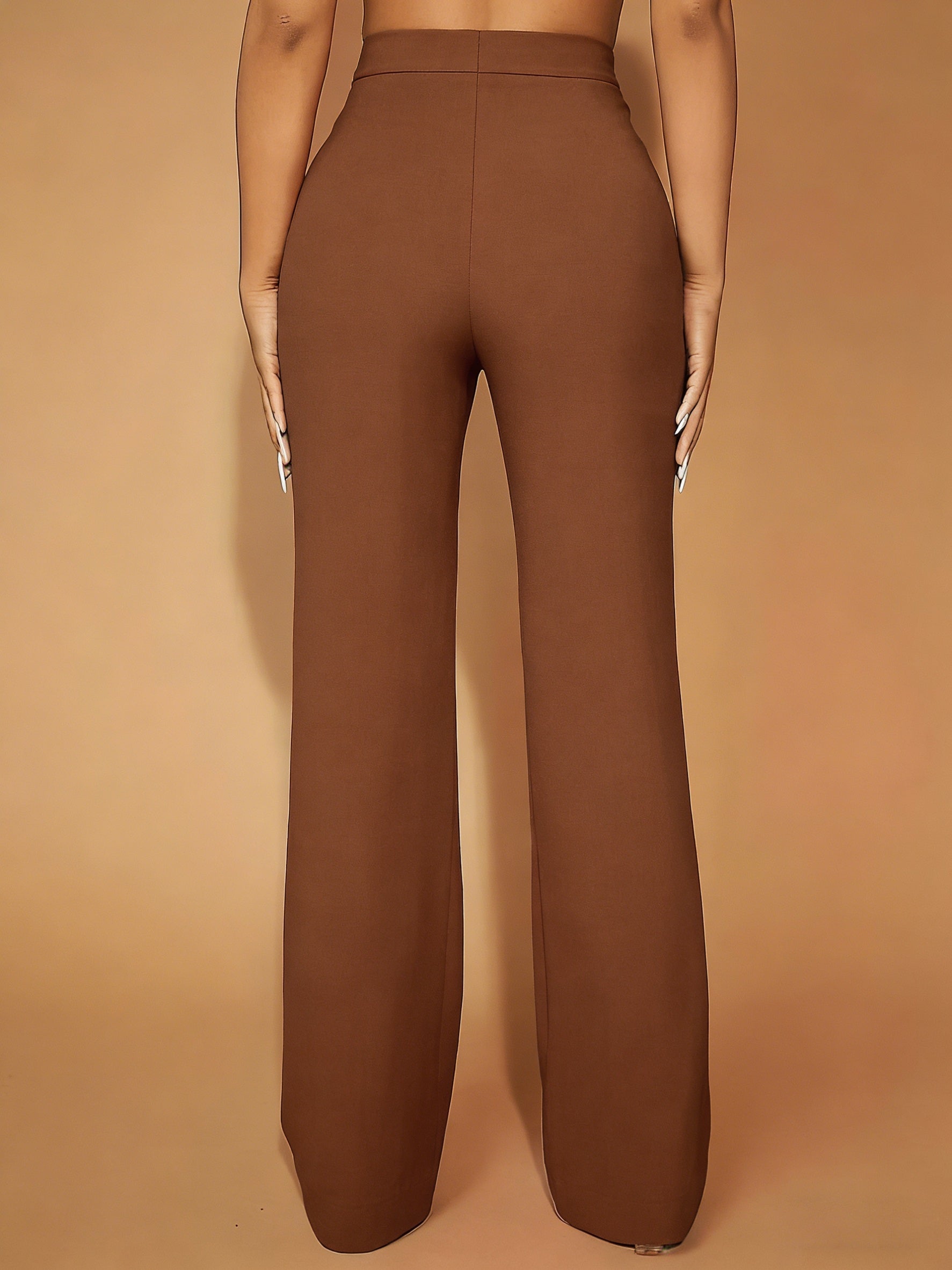 Adele Fontenay | High-Waist Wide-Leg Trousers For Women