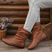 Genevra Ashworth | Slouchy Cowboy Boots With Round Toe For Women