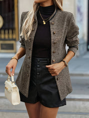 Marceline Ashgrove | Structured Tweed Work Jacket For Women