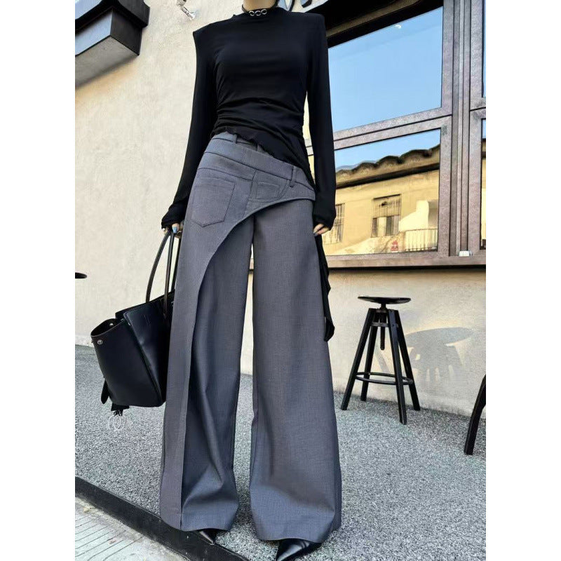 Simone Verrier | Layered Wide-Leg Trousers For Women