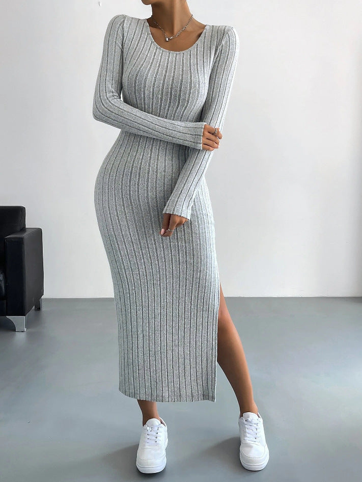 Beatrice Lombardi | Ribbed Knit Maxi Dress For Women