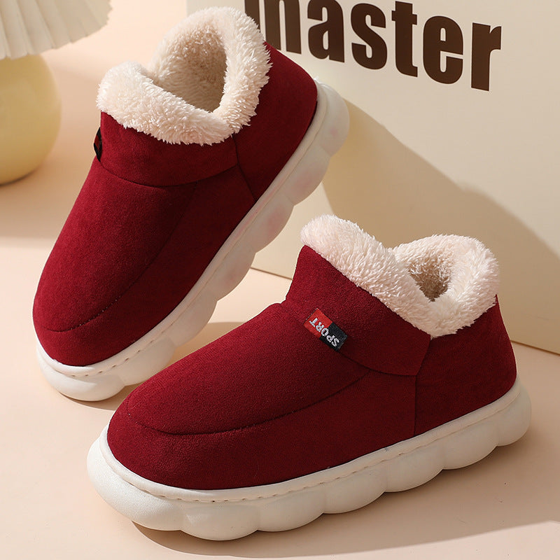 Julien Moretti | Fleece-Lined Winter Slipper Boots For Unisex