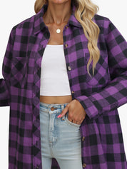 Fiorella Duquesne | Buffalo Check Shirt With Tie-Front Styling