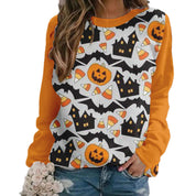 Genevieve Thibault | Halloween Print Sweater For Women