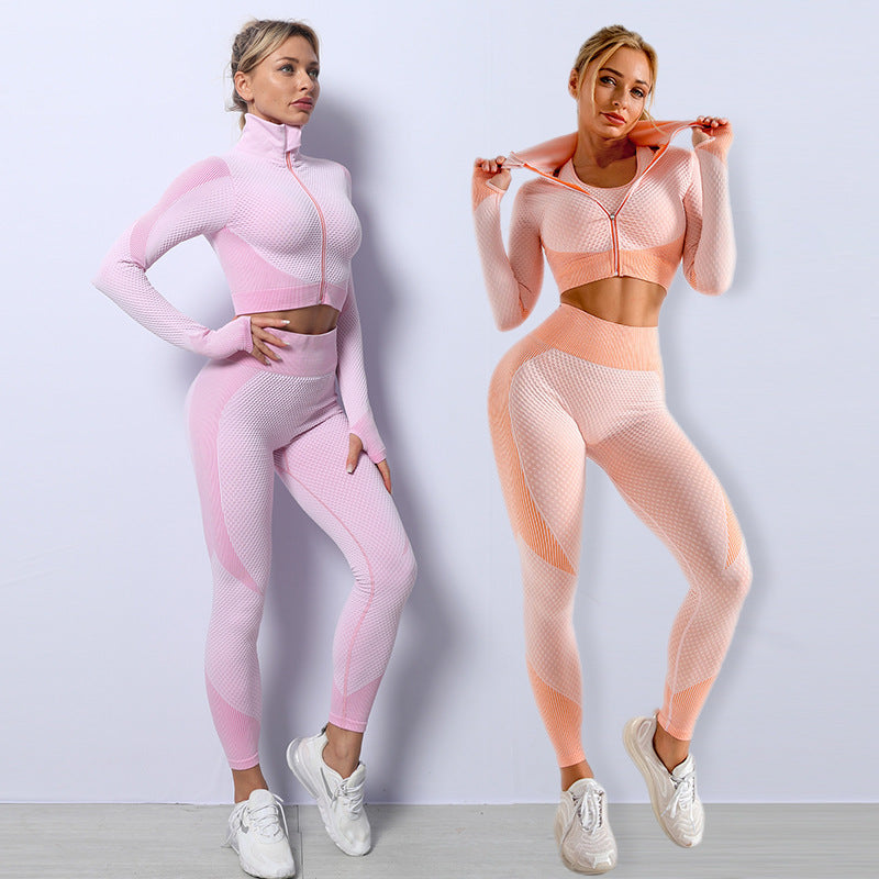 Gabriella Winslow | 3-Piece Seamless Activewear Set For Women