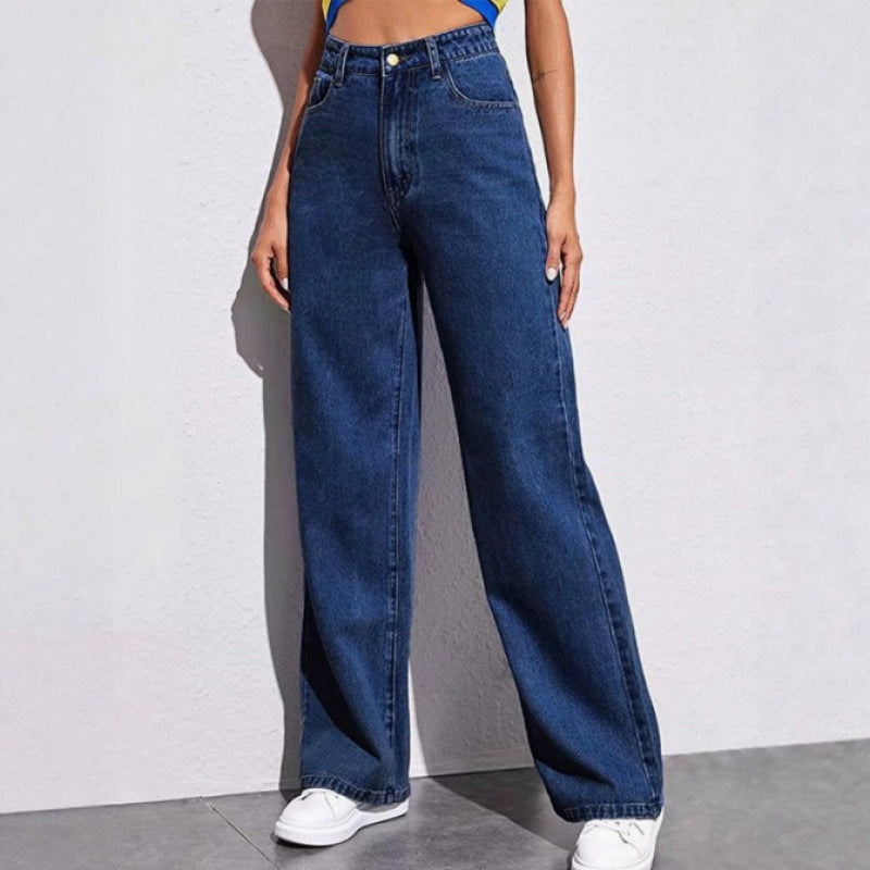 Perrine Valmont | High-Waisted Straight-Leg Jeans For Women