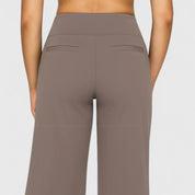 Lucille Beaupré | High-Waist Wide Leg Black Pants