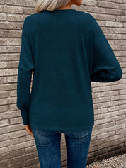 Roxane Chevalier | Cowl Neck Long Sleeve Top For Women