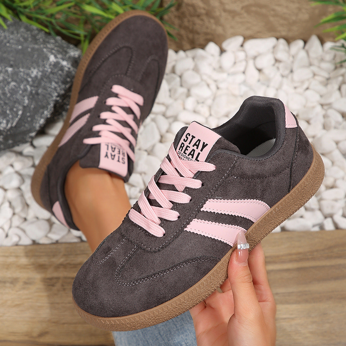 Marielle Fontanel | Retro Colorblock Sneakers For Women