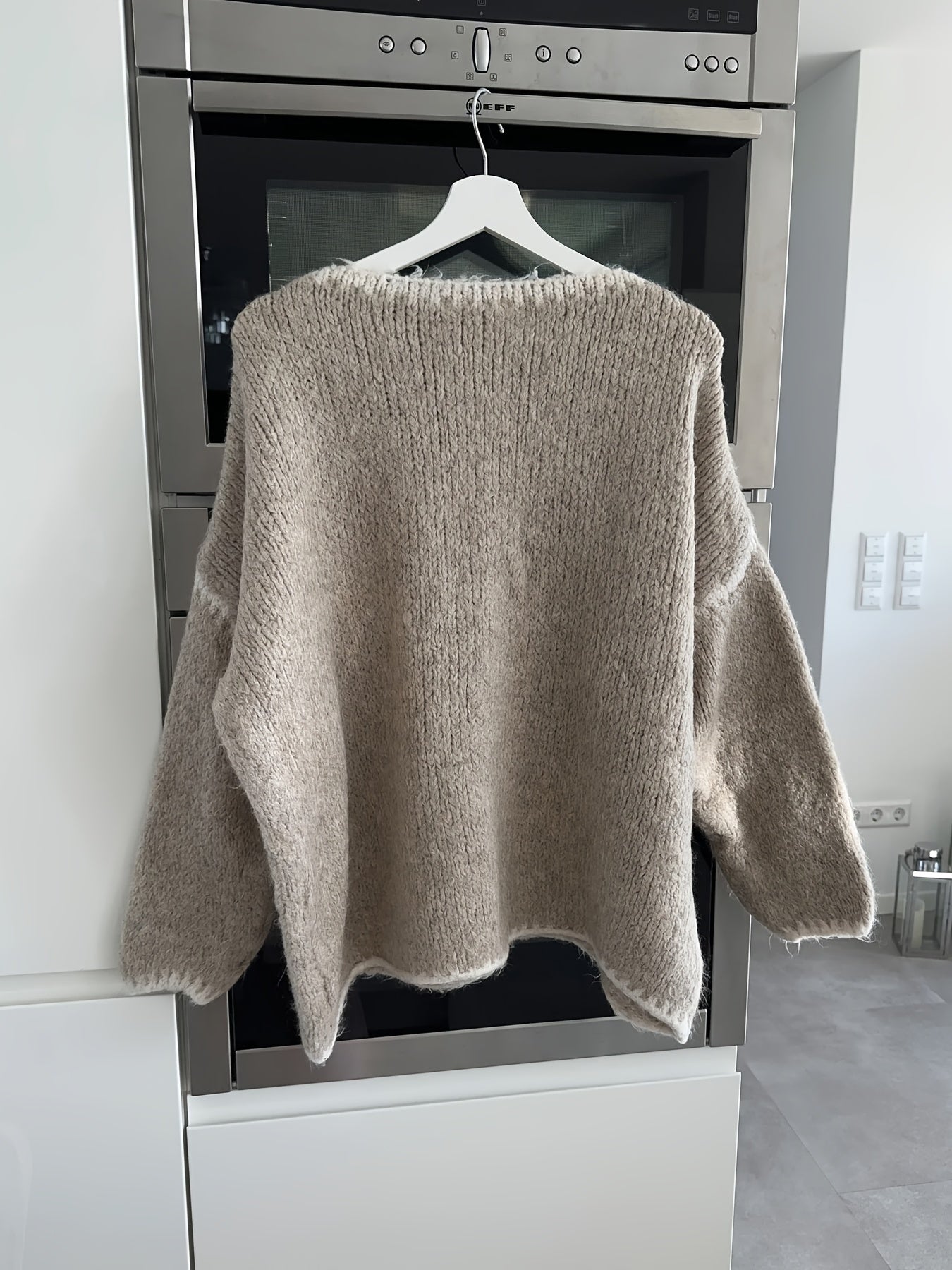 Colette Ravenna | Chunky Knit Sweater With Boat Neckline